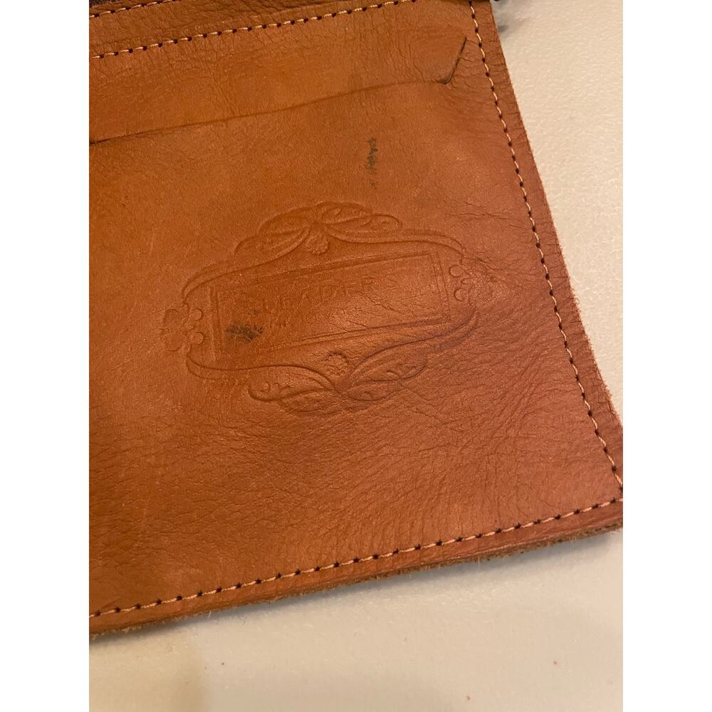 Leaders in Leather all Leather Purse or Bag camel tan - Picture 10 of 10